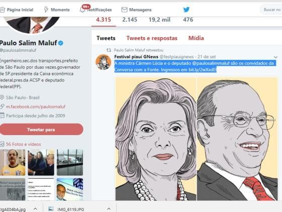 De "bandido bom é bandido preso" a elogios ao "amigo Doria": o que Maluf postou nas redes antes da prisão