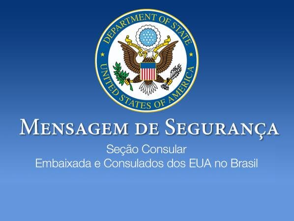 EUA pedem cuidados extras dos americanos que vivem no Brasil