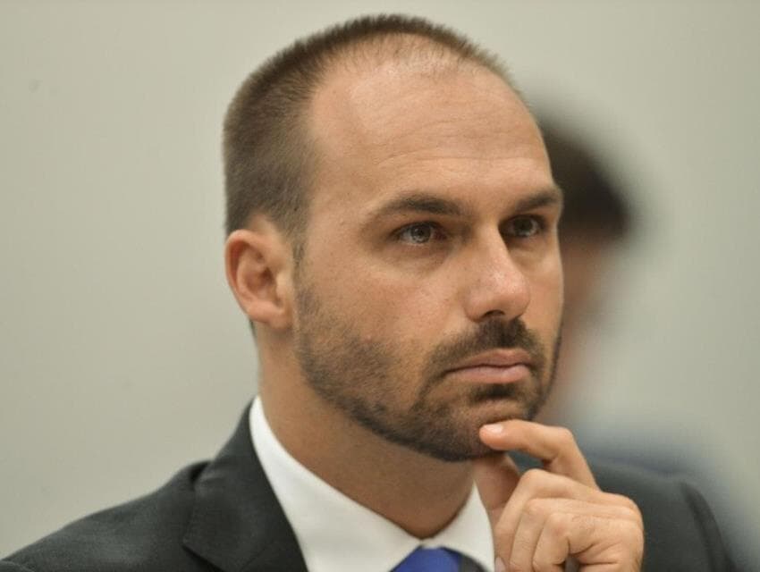 Eduardo Bolsonaro é alvo de pedido de expulsão do PSL