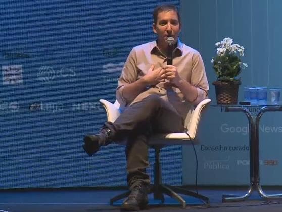 Gleenn Greenwald fala sobre vazamentos no Festival 3i