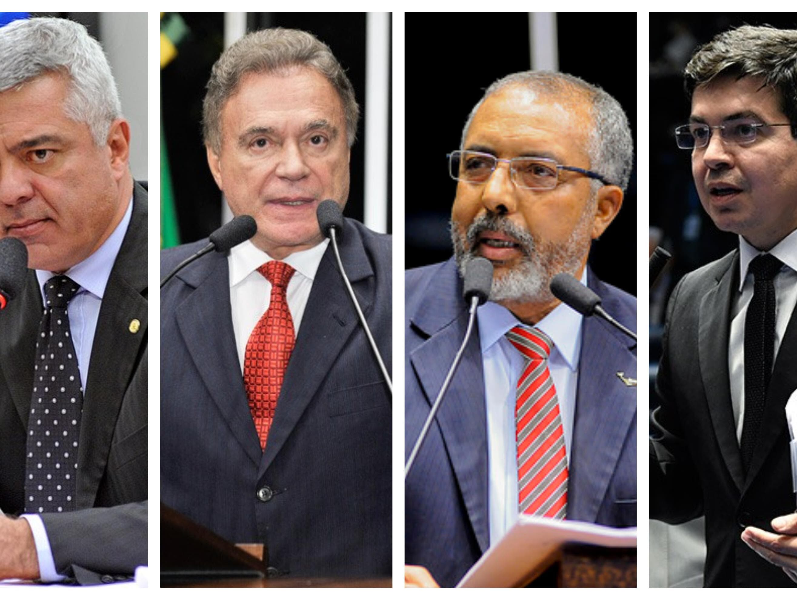 Olimpio, Alvaro, Paim e Randolfe lideram votação pela internet