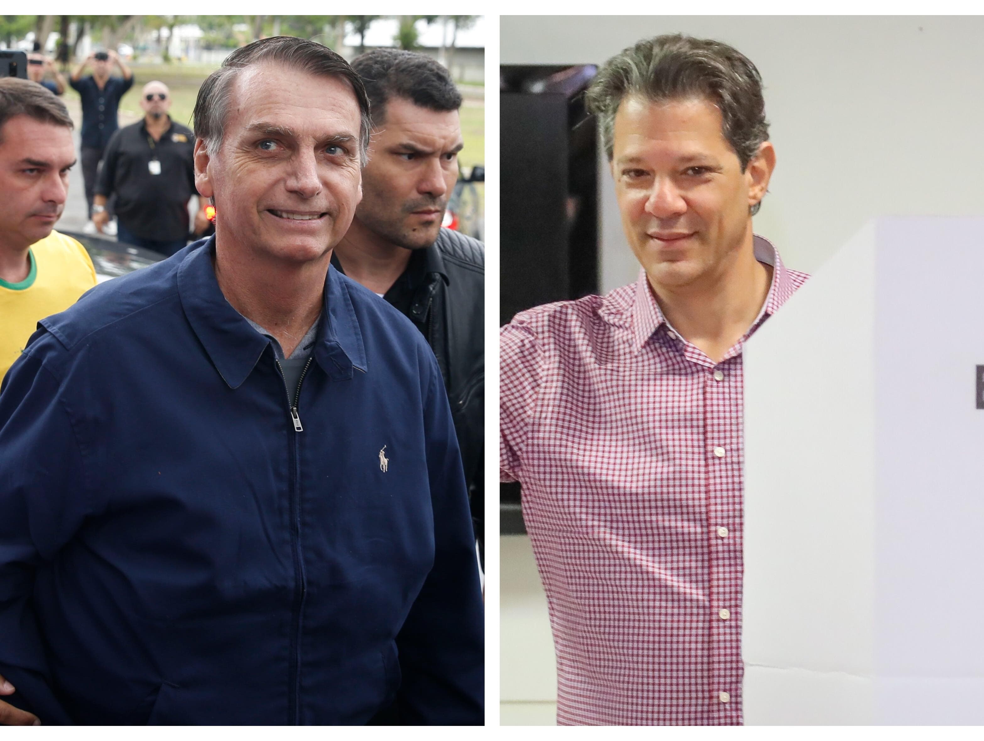 Bolsonaro e Haddad se enfrentarão no segundo turno