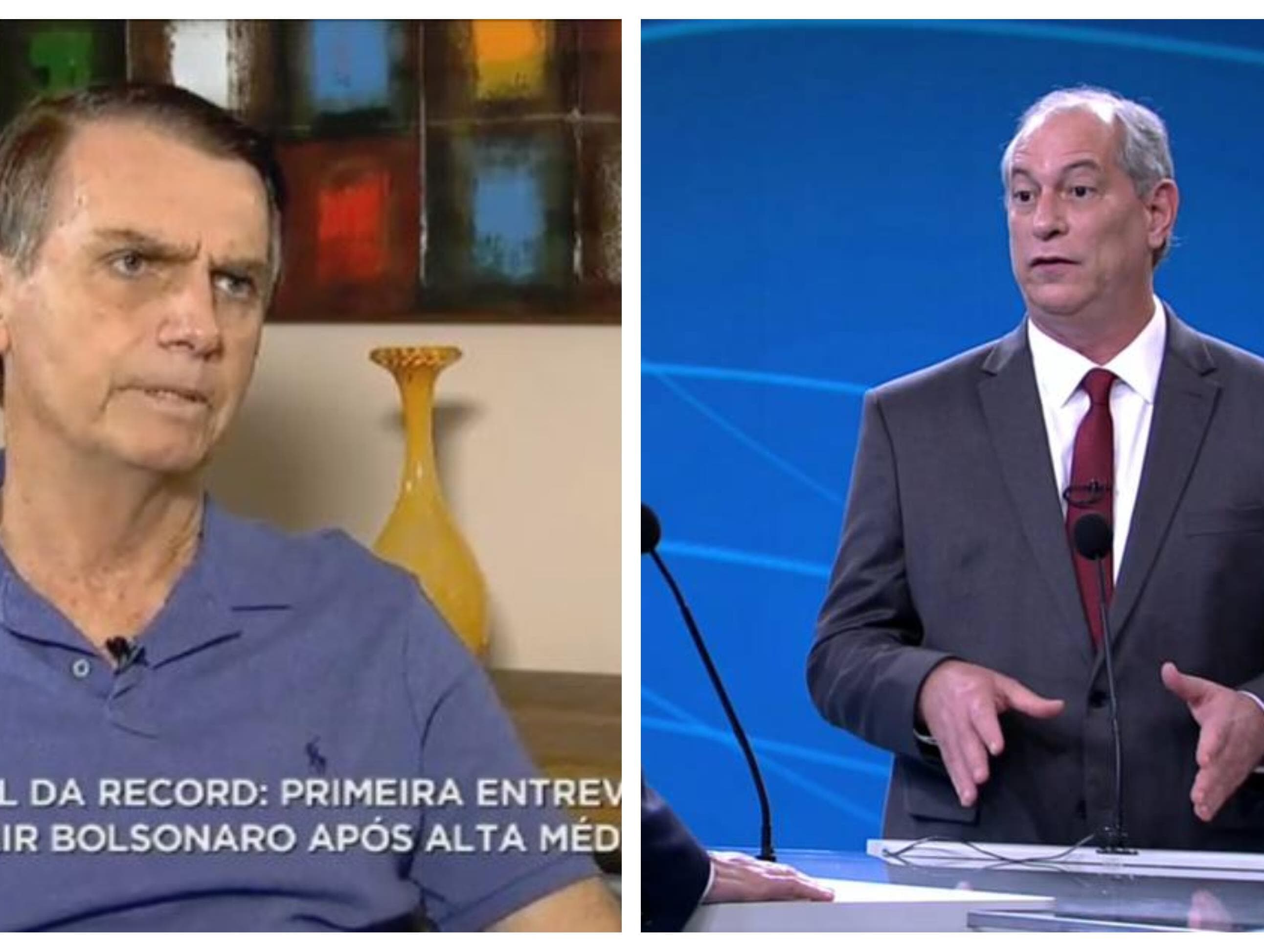 Robôs impulsionaram #BolsonaronaRecord e #TsunamiCiro no debate da Globo