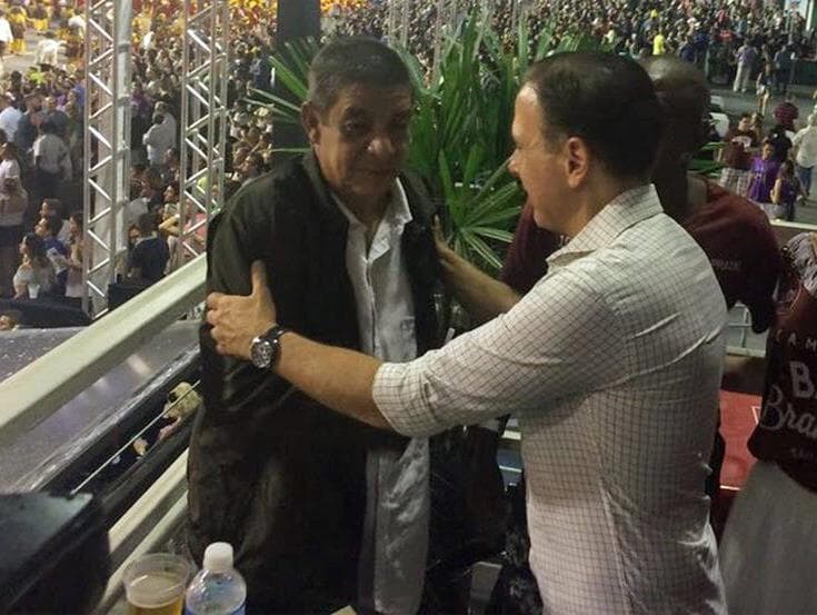 Irritação de Zeca Pagodinho com Doria vira meme do Carnaval