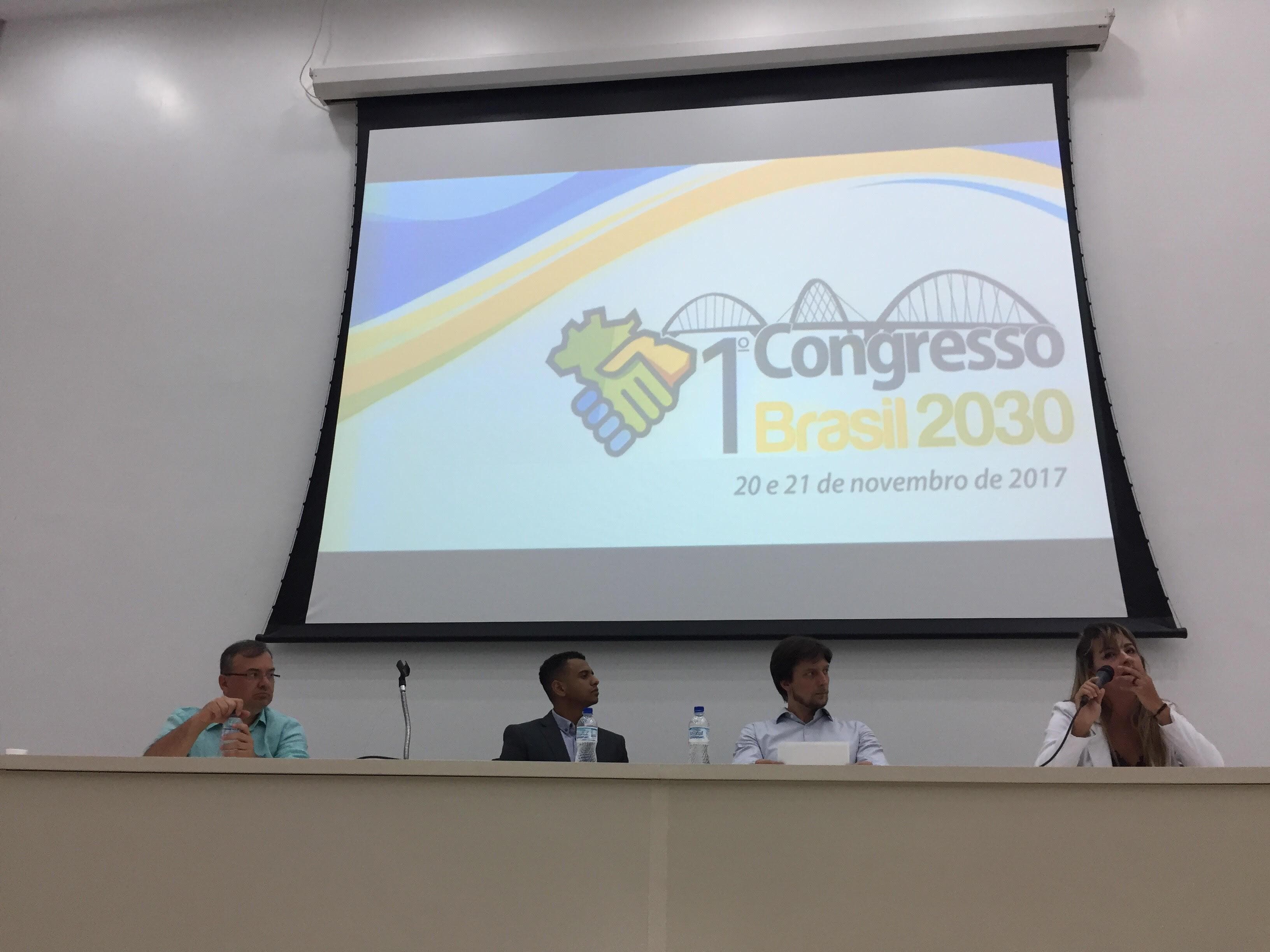 Abertura do 1º Congresso Brasil 2030 ressalta necessidade de maior envolvimento da sociedade na política