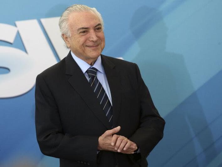 Temer reforça "pauta positiva" a uma semana da decisão sobre denúncia