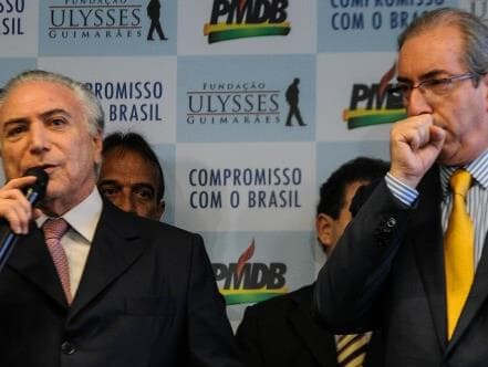 Cunha diz que Temer revisou parecer pela abertura do impeachment de Dilma