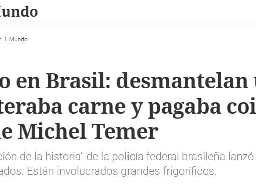 Imprensa internacional destaca "escândalo" de "gigante" brasileira