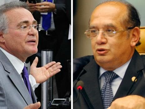 Renan Calheiros e Gilmar Mendes atacam métodos da Operação Lava Jato