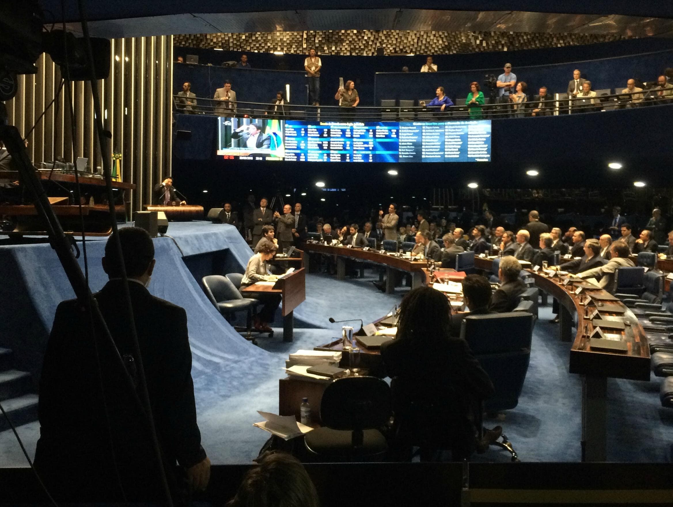 Os discursos dos senadores na votação do impeachment de Dilma