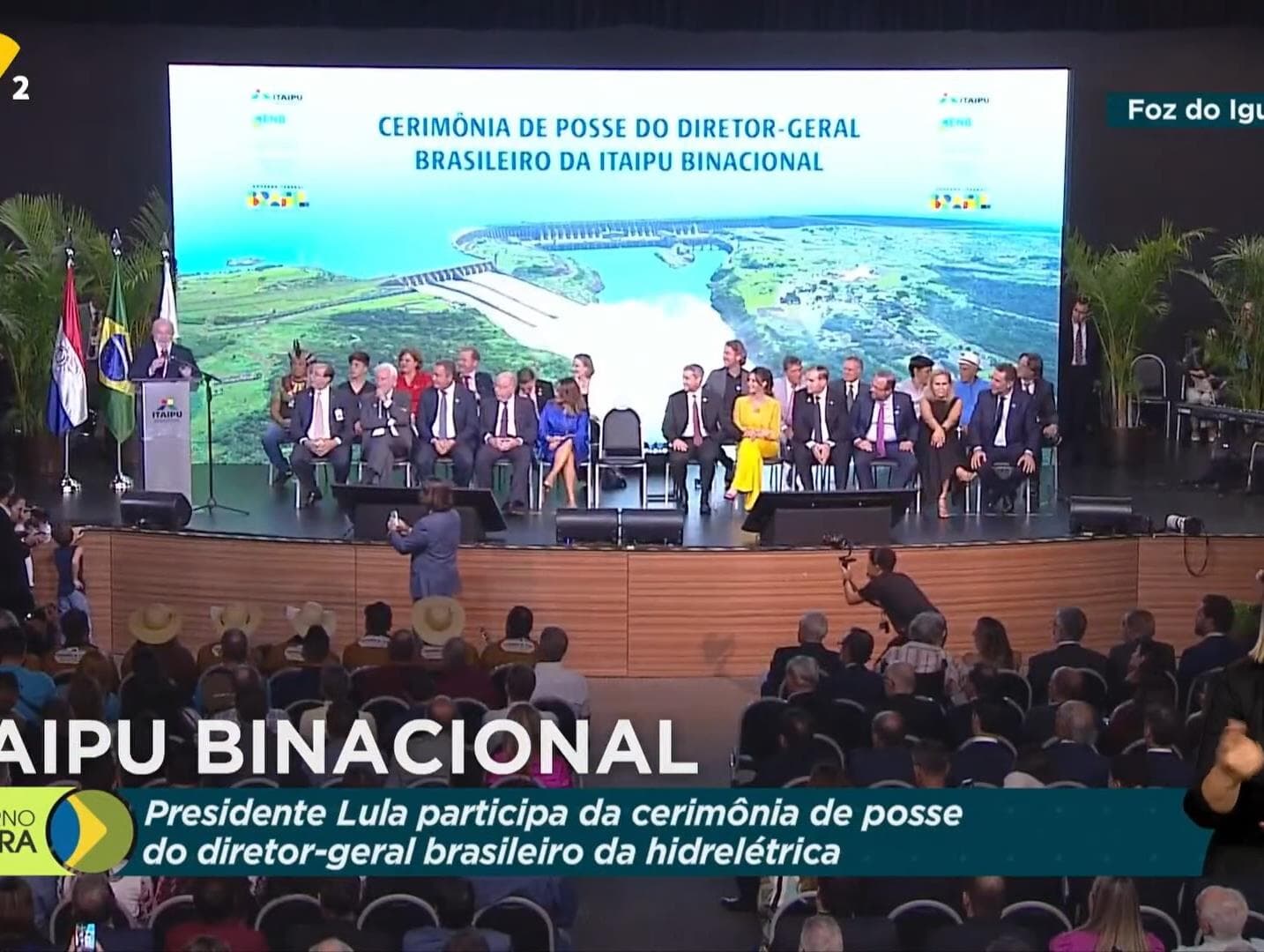 "Já caiu o preço da picanha?" Lula e criança brincam sobre promessa de campanha em Itaipu