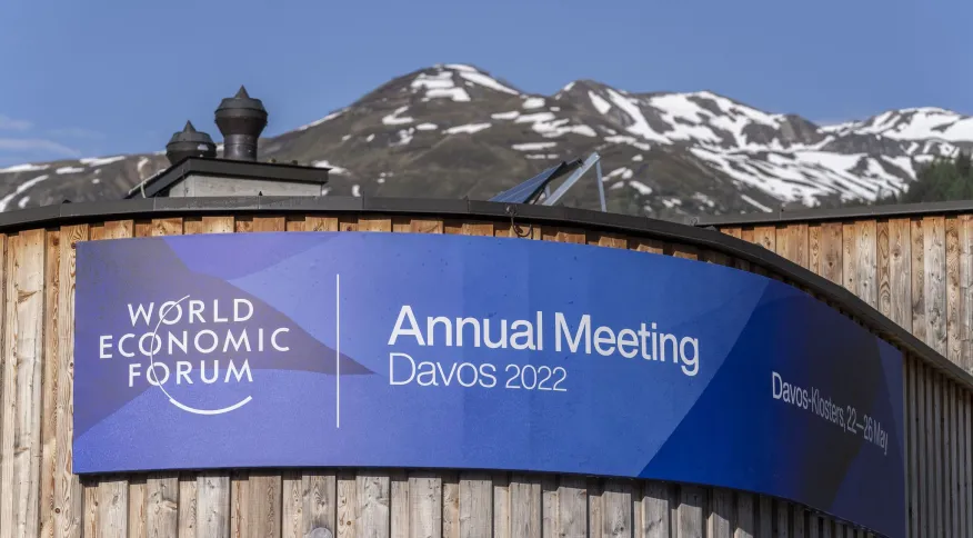 Paulo Guedes participa do Fórum Econômico Mundial, em Davos