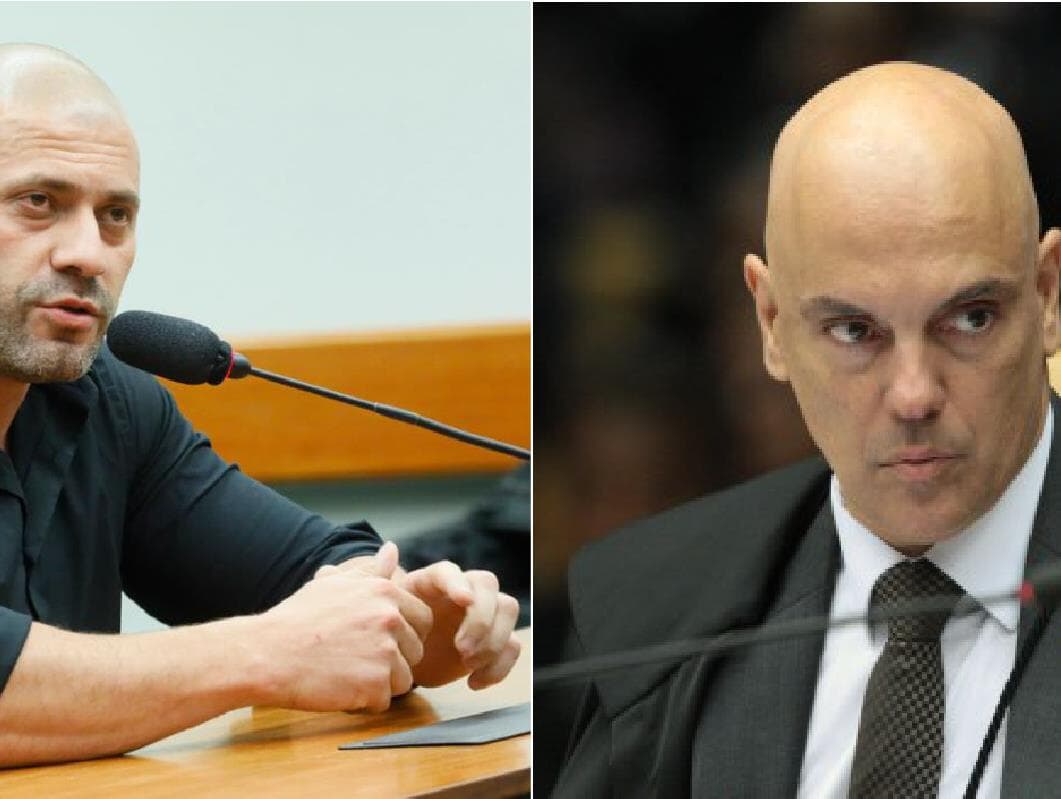 Alexandre de Moraes impõe bloqueio de bens de Daniel Silveira