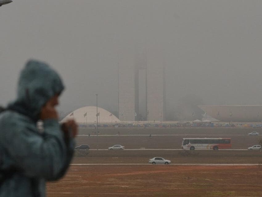 Distrito Federal registra a menor temperatura da história