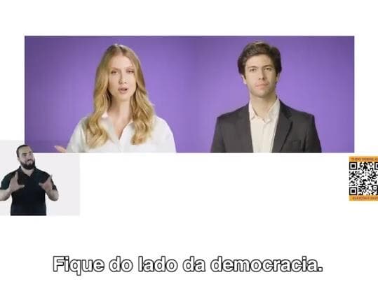 TSE junta Gabriela Prioli e Coppola em campanha contra polarização. Veja o vídeo