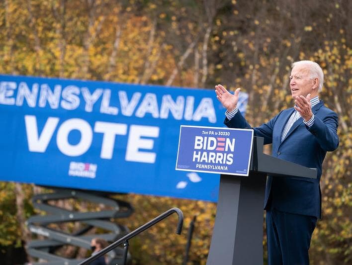 Biden, após vencer a eleição: "Serei um presidente para todos os americanos"