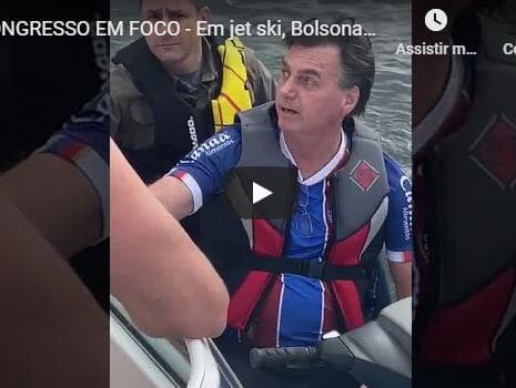 10 mil óbitos. Bolsonaro passeia no lago e diz que 70% do povo pegará vírus