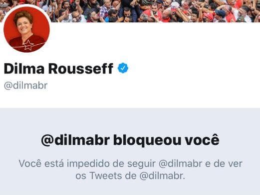 Dilma bloqueia Carlos Bolsonaro por ele não saber se comportar