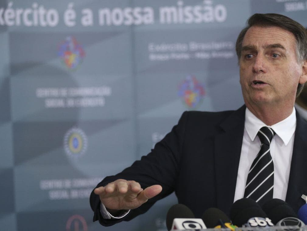 Bolsonaro se reúne com primeiro-ministro de Israel antes da posse