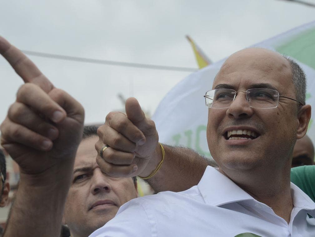 Witzel pede a Temer que mantenha recursos no Rio em caso de fim da intervenção