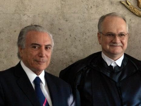 Fachin determina envio de denúncia de Janot contra Temer direto para a Câmara