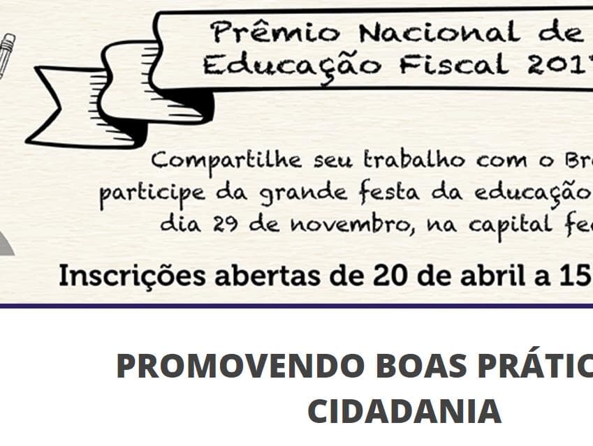 Febrafite lança nova edição do Prêmio de Educação Fiscal