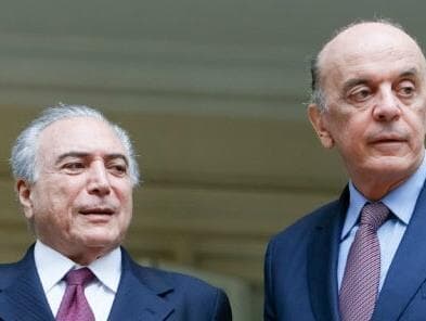 Temer silencia sobre denúncia contra Serra