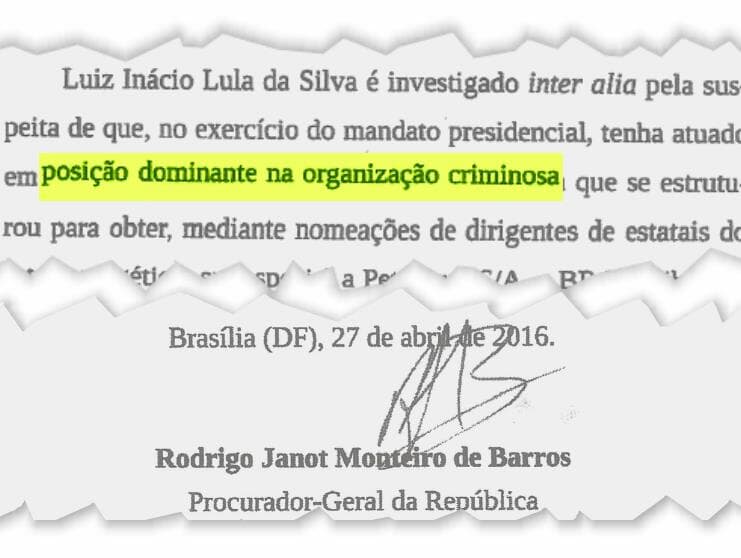 Lula é investigado como possível chefe do petrolão