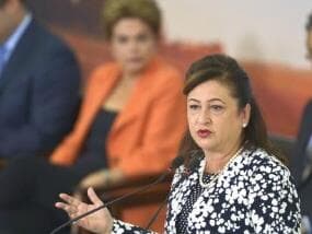 Kátia Abreu diz que pretende ser "corresponsável" se Dilma for afastada