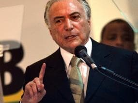 Temer: "Espero que o país saia pacificado"