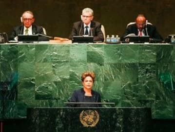 Dilma: meta do país é reduzir emissão de gases em 43% até 2030