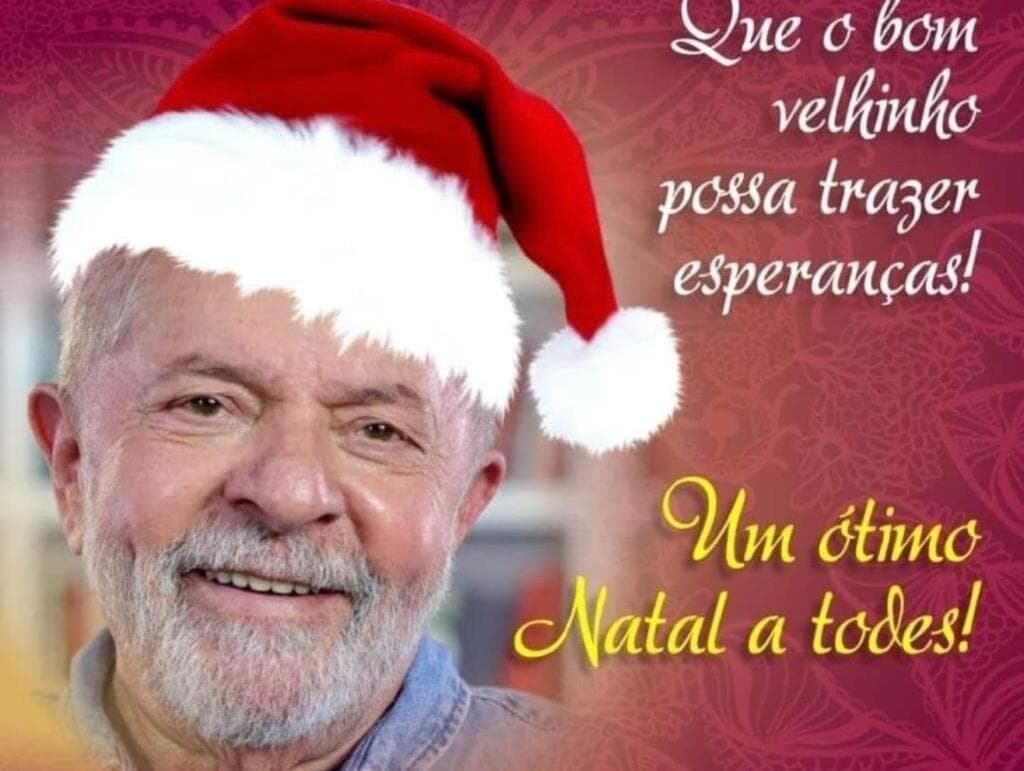 Lula divulga mensagem de Natal com desejo de "reconciliação de famílias"