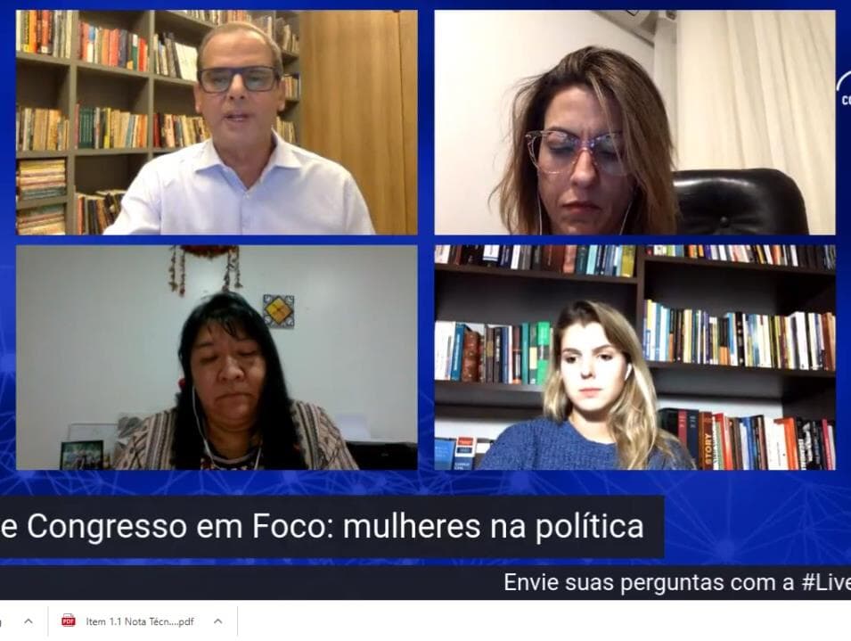 Vencedoras do Prêmio Congresso em Foco debatem sobre cotas para mulheres na política