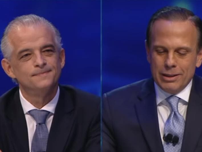 Doria para França: "Carreirista!". França para Doria: "Você não é Bolsonaro, é bolso seu"