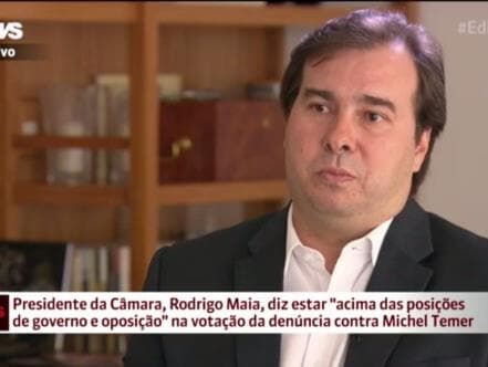 Maia sobre Temer: " O meu partido é leal, eu tenho sido leal"