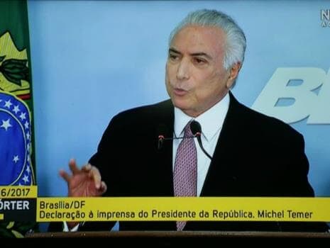 Temer parte para o ataque contra Janot e rebate denúncia: "Ataque injurioso, infamante"