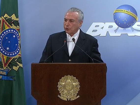 Temer pede suspensão de inquérito e ataca Joesley, mas admite que nada fez diante de revelações