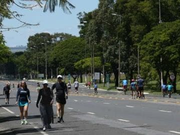 Eixão do Lazer em Brasília terá novo horário de funcionamento