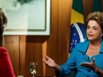 "Vou lutar para sobreviver, não por causa do meu mandato", diz Dilma à CNN