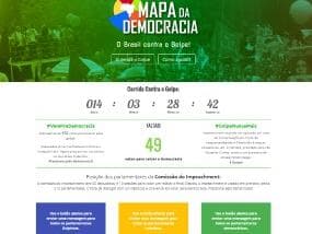 Lançado "Mapa da Democracia" em defesa de Dilma