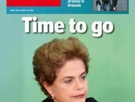 Revista britânica diz que única opção de Dilma é o impeachment