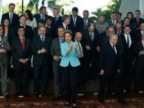 Presidente Dilma pede ajuda a governadores contra 'pauta-bomba'