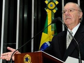 Confira o último discurso de Sarney no Senado