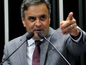 Diálogo depende de punições do 'petrolão', diz Aécio