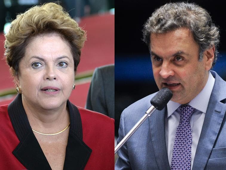 Na TV, Aécio e Dilma voltam a se atacar