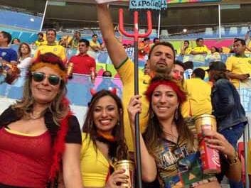 Argentinos são presos acusados de agredir brasileiros em estádio