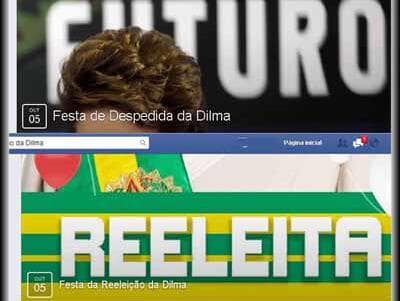 Facebook já tem 49 festas para celebrar derrota ou vitória eleitoral de Dilma