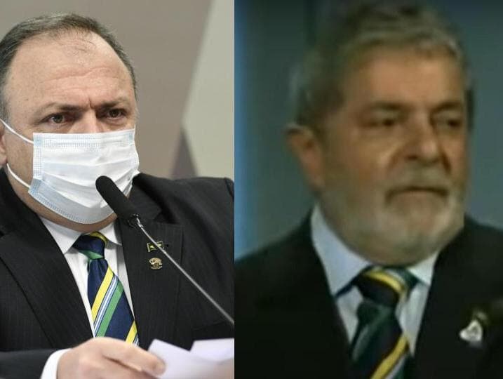 Pazuello usa gravata de Lula e petista tira sarro: "me deixou chateado"