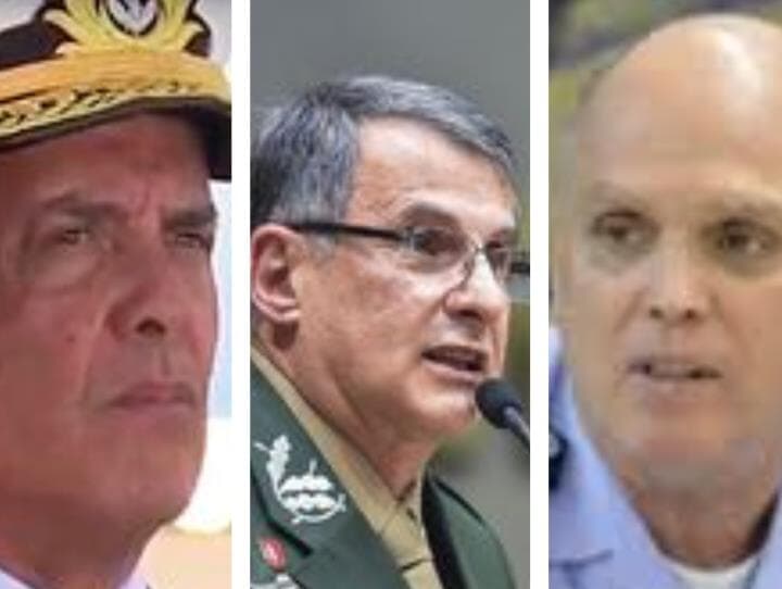 Bolsonaro anuncia futuros comandantes do Exército, da Marinha e da Aeronáutica