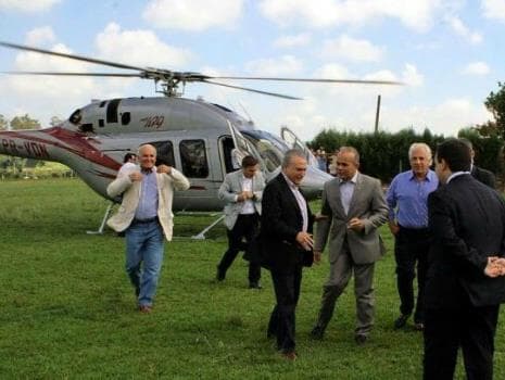 Além de jatinho da JBS, Temer voou como vice-presidente em helicóptero de empresa privada